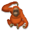 Orangutan emoji on LG